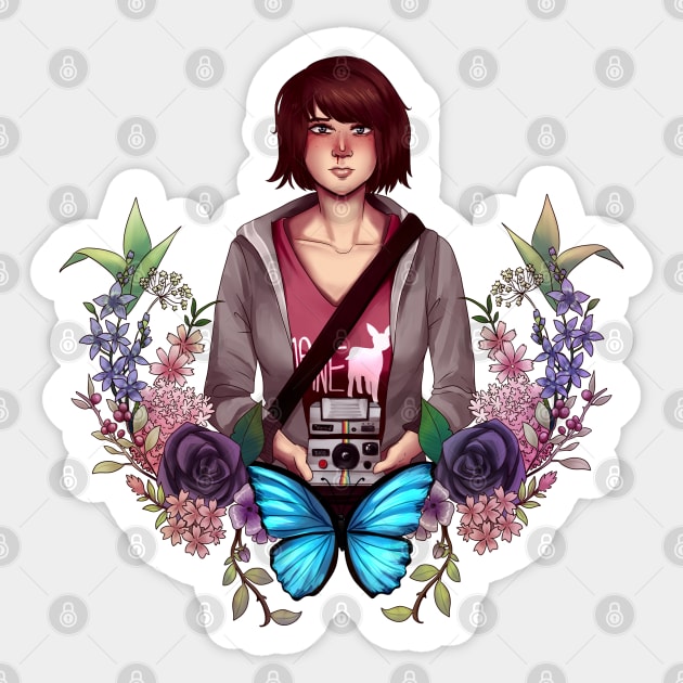 Life is strange - Max Caulfield, Polaroid Sticker by ThePaper